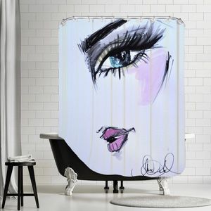 Landen Give the Single Look Shower Curtain